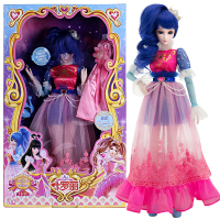 叶罗丽娃娃夜萝莉仙子甜爱心钻冰公主60厘米洋娃娃关节大号可换装娃娃套装女孩玩具 陈思思甜爱心钻礼服款60CM