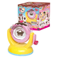 韩国太伶美趣味冰箱组儿童过家家场景玩具女孩生日奇趣厨房套装 手工巧克力机HP32263