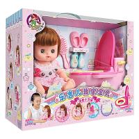 乐吉儿娃娃套装过家家场景玩具屋洋娃娃公主大礼盒女孩玩具 我家宝贝A052