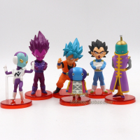 动漫七龙珠手办模型 30周年奔跑飞行孙悟空布欧公仔玩具 车载摆件 A 高约6-8cm