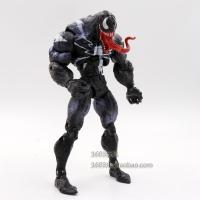 超凡蜘蛛侠手办红色毒液模型 致命守护 关节可动人偶公仔摆件 毒液 高约19cm