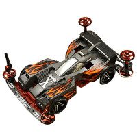 四驱车跑道拼装田宫改装迷你赛车MA/S2底避震四驱小子冲刺流星巨无霸 三角箭高配版