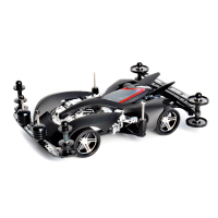 四驱车跑道拼装田宫改装迷你赛车MA/S2底避震四驱小子冲刺流星巨无霸 田宫黑蝮蛇