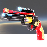 新款儿童电动声光玩具投影发光音乐宝宝玩具男孩女孩3-6岁 红军2号