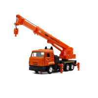 邮政车模型儿童玩具车合金面包车油罐汽车洒水车垃圾车扫地车警车 ET重型吊车