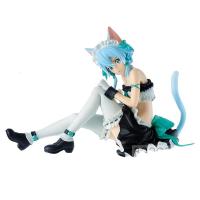 万代刀剑神域手办景品眼镜厂EXQ 朝田诗乃 诗乃 女仆装ver. 记忆重组 诗乃 女仆装81826 高约12cm