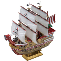 万代BANDAI 海贼王船拼装模型手办玩具 航海王海贼船 大版香克斯海贼船201313