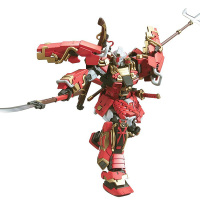 万代BANDAI高达拼插拼装模型MG 1/100敢达 真武者顽太无153804