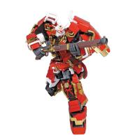 万代BANDAI高达拼插拼装模型MG 1/100敢达 真武者顽太无豪华版