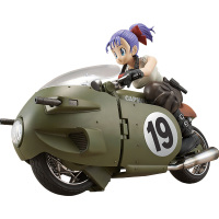 万代拼装模型玩具 Figure-rise 七龙珠 超级赛亚人 机车布玛5055335