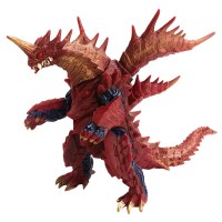 奥特曼玩具怪兽软胶玩具人偶银河战士火花变身器哥斯拉哥莫拉发声发光变身器变形玩具 魔王兽-玛伽大蛇高19cm