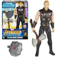 漫威 复仇者联盟系列钢铁侠儿童玩具 索尔电能英雄人物公仔E0616