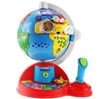 积木拼插磁性画板齿轮双面学习桌 儿童玩具 早教点读学习机 地球学习仪80-065218