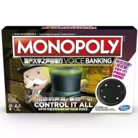 地产大亨游戏棋强手棋 中英双语桌游 聚会互动大富翁电子银行升级版聚会桌 声控银行E4816