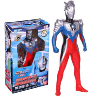 奥特曼 50年纪念版玩具手办 豪华声光欧布人偶变身赛罗奥特曼 豪华版声光欧布奥特曼（智勇形态)52737-6