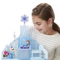 冰雪奇缘手办 迪士尼城堡人偶女孩娃娃玩具 观星城堡E1755