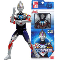 奥特曼玩具手办 17.5厘米发声超可动系列人偶 欧布奥特曼（重光形态）67706
