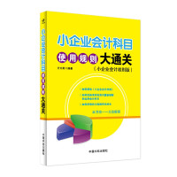 惠典正版小企业会计科目使用规则大通关 小企业会计准则版 方文彬 会计审计书籍 小企业会计理论企业财务人员用书