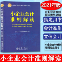 惠典正版 2021年版小企业会计准则解读 案例讲解与实操结合 小企业会计准则培训用书 企业会计人员学习书籍