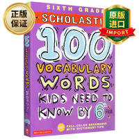 惠典正版Scholastic 100 Vocabulary Words Kids Need to Know