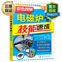 惠典正版 彩色图解电磁炉维修技能速成 电磁炉小家电家用电器维修资料大全书籍 电磁炉故障检测维修书籍