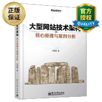 惠典正版 大型网站技术架构核心原理与案例分析 网站建设理论书籍 网站设计制作教程 计算机网站技术类书网站架构
