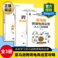 惠典正版跨境电商运营宝典+跨界电商运营实战宝典+跨境电商运营从入门到精通amazo