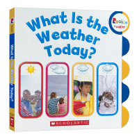 惠典正版英文原版 天气怎么样What Is the Weather Today Scholastic学乐出版