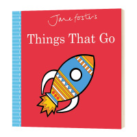惠典正版英文原版 简福斯特绘本 车子跑 Jane Foster's Things That Go