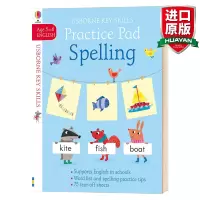 惠典正版英文原版 拼写技能训练5-6岁 Key Skills Spelling Practice Pad