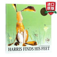 惠典正版英文原版 哈里的大脚 Harris Finds His Feet