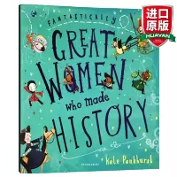 惠典正版英文原版 创造历史的伟大女性 Great Women Who Made History 名人百科