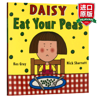 惠典正版英文原版 黛西吃掉你的碗豆 Daisy Eat Your Peas 吴敏兰书单推荐