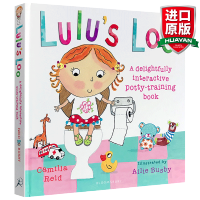惠典正版英文原版 露露上厕所 Lulu's Loo 我爱露露系列 如厕训练 幼儿启蒙生活认知 触摸翻翻书