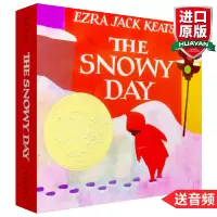 惠典正版英文原版绘本 下雪天 The Snowy Day 凯迪克金奖 3-6岁儿童英语启蒙纸板书