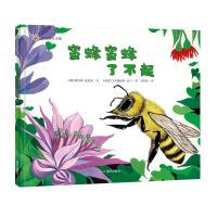 惠典正版正版 蜜蜂蜜蜂了不起 0-3-6周岁早教书启蒙书宝宝绘本故事书 儿童课外读物 绘本图画书