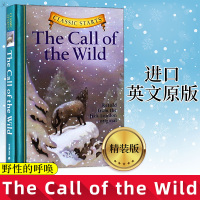 惠典正版正版 The Call of the Wild 野性的呼唤 英文原版精装 儿童读物英文原版书 儿