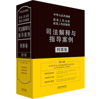 惠典正版最高人民法院最高人民检察院司法解释与指导案例·刑事卷(第六版)
