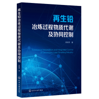 惠典正版 铅冶炼过程物质代谢及协同控制 李艳萍 著 铅冶炼代谢的清洁生辰与末端治理协同代谢模式 铅