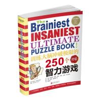 惠典正版训练大脑冲破极限的250个智力游戏 启发7-10岁儿童智力大脑开发游戏书 儿童益智开发书籍 250个精心设计的充