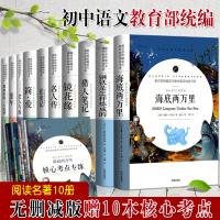 惠典正版全套10册海底两万里昆虫记名人传简爱猎人笔记镜花缘老人与海钢铁是怎样炼成的童年世界名著文学课外书