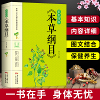 惠典正版彩色图解版 本草纲目正版 李时珍原著全套本草纲目彩图版白话文养生书籍中医正版中草药彩图大全书黄帝内经