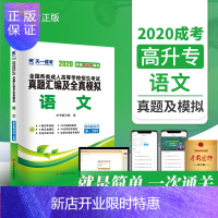 惠典正版[单科试卷]语文2020年全国各类成人高考成考专科高起专高升专高升本招生考试历年真题全真模拟试卷练习