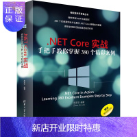 惠典正版.NET Core实战 手把手教你掌握380个精彩案例 微软技术开发丛书C#语言面向对象运算字符串L