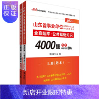 惠典正版山东事业单位考试用书 中公2020山东省事业单位公开招聘工作人员考试辅导教材全真题库公共基础知识