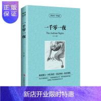 惠典正版一千零一夜 伍木正版 双语英汉对照版 世界十大名著之一一千零一夜 英文原著中文双语对照阅读阿拉丁神灯