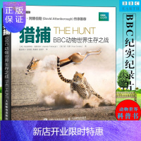 惠典正版猎捕 BBC动物世界生存之战(彩印) 自然探索丛书 猎豹非洲野狗 虎鲸北极熊动物捕食画面精美照