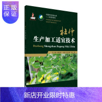 惠典正版杜仲生产加工适宜技术 中国中药资源大典——中药材系列 中药材生产加工适宜技术丛书 中药材产业扶贫计