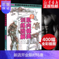 惠典正版[抖音力荐]肌肉健美训练图解 全新版 德拉威尔著 男性身材肌肉训练型男健美图详解 男士减肥塑身书籍书