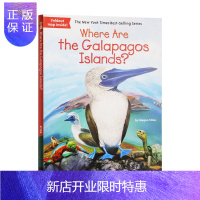 惠典正版加拉帕戈斯群岛在哪 英文原版 Where Are the Galapagos 英文版儿童桥梁章节书